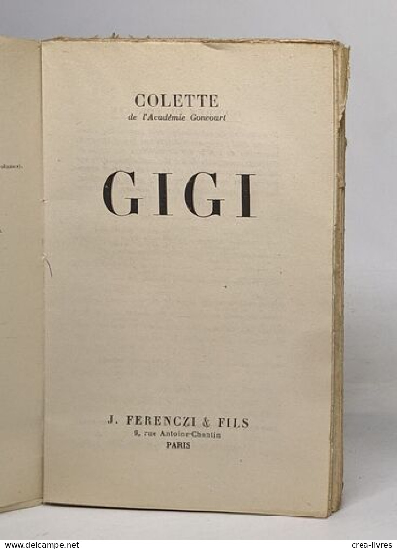 Gigi - Sonstige & Ohne Zuordnung