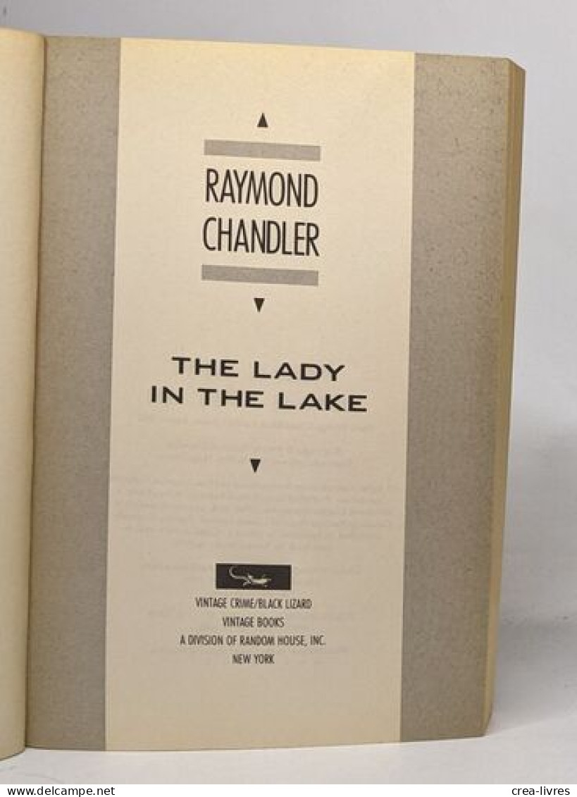 The Lady In The Lake (A Philip Marlowe Novel Band 4) - Other & Unclassified