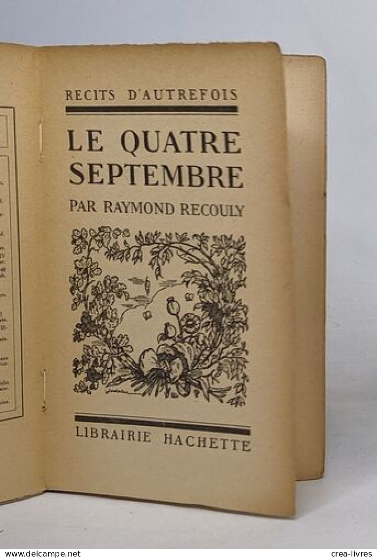 Le Quatre Septembre - Other & Unclassified