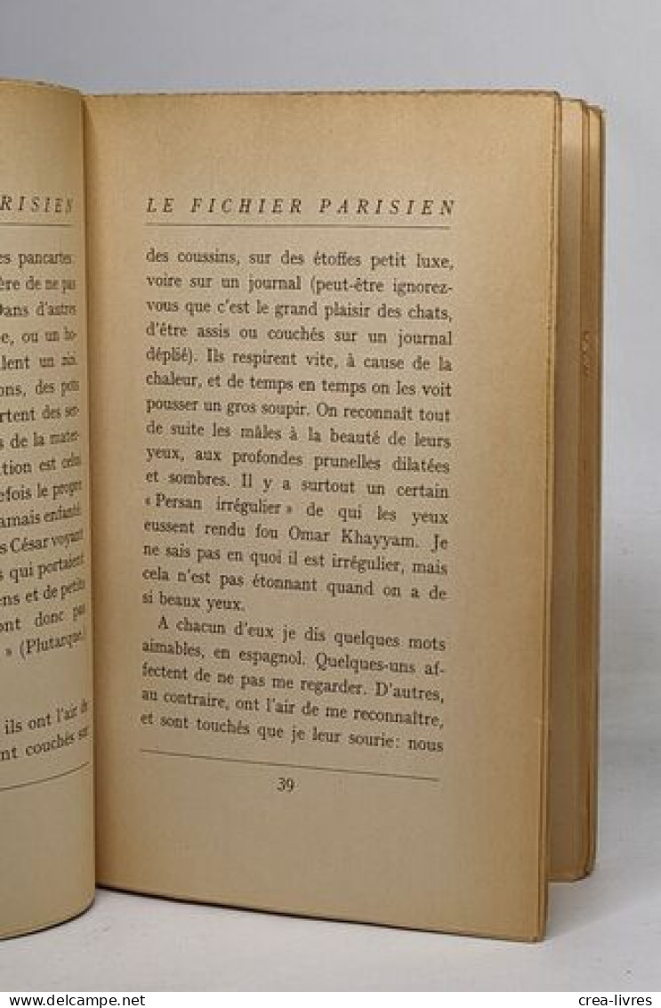 Le Fichier Parisien - Sonstige & Ohne Zuordnung