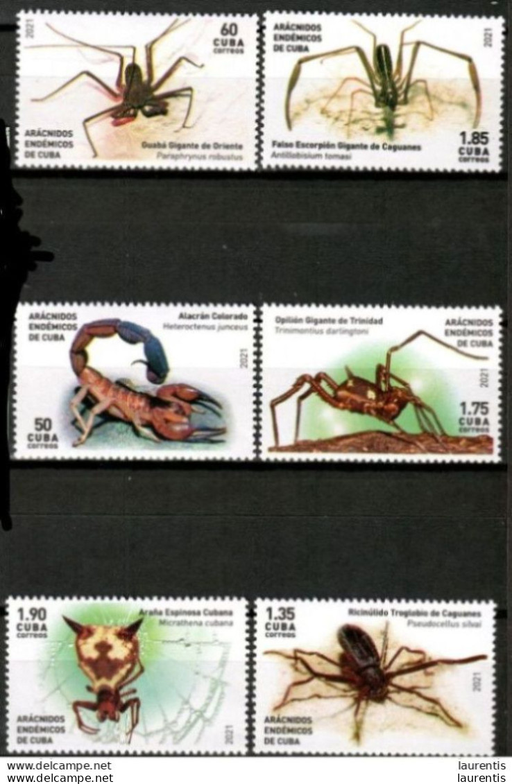 16150  Spiders - Scorpions - 2021 - MNH - Cb - 3,25 . - Araignées