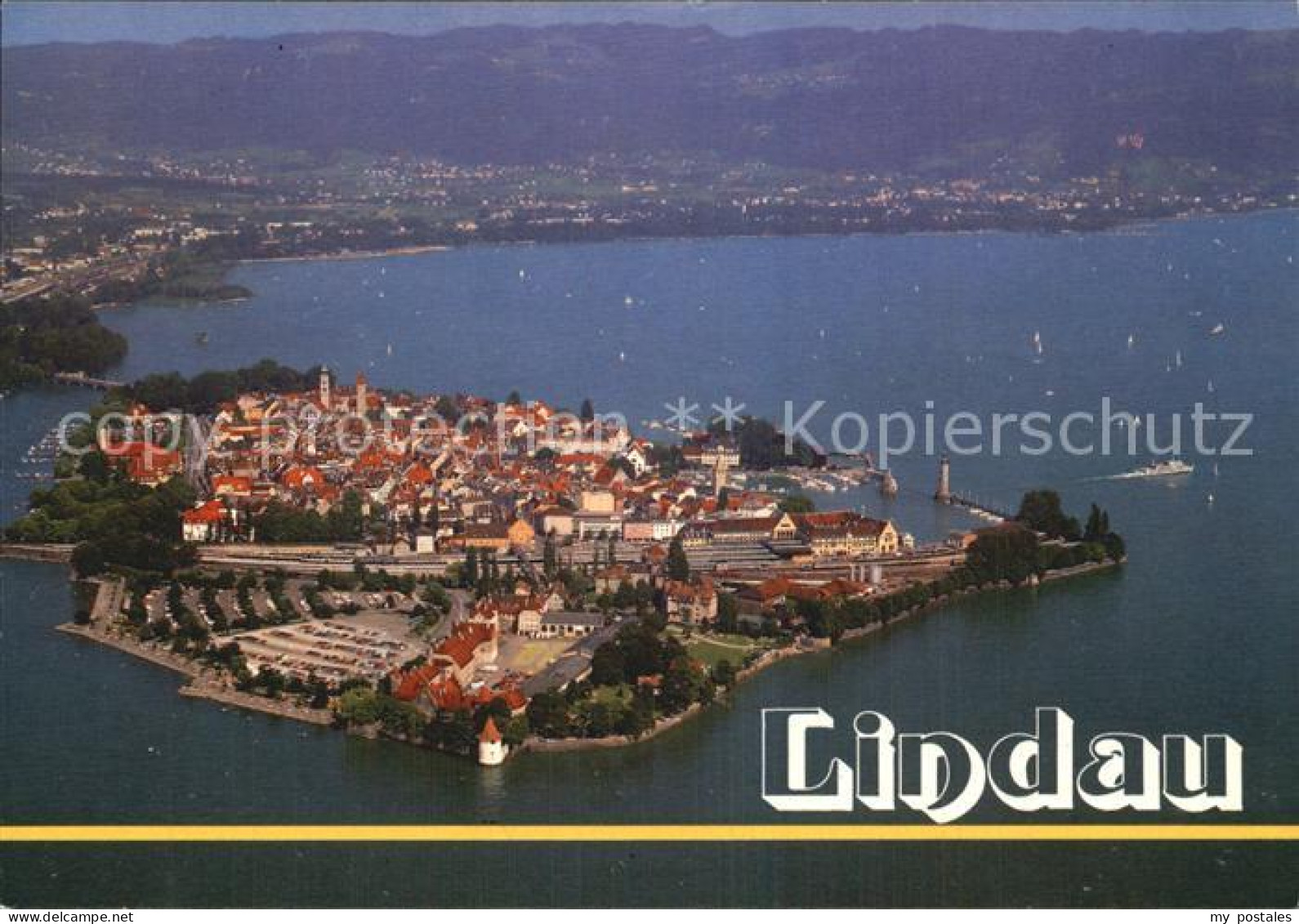 72569688 Lindau Bodensee Fliegeraufnahme Lindau - Lindau A. Bodensee