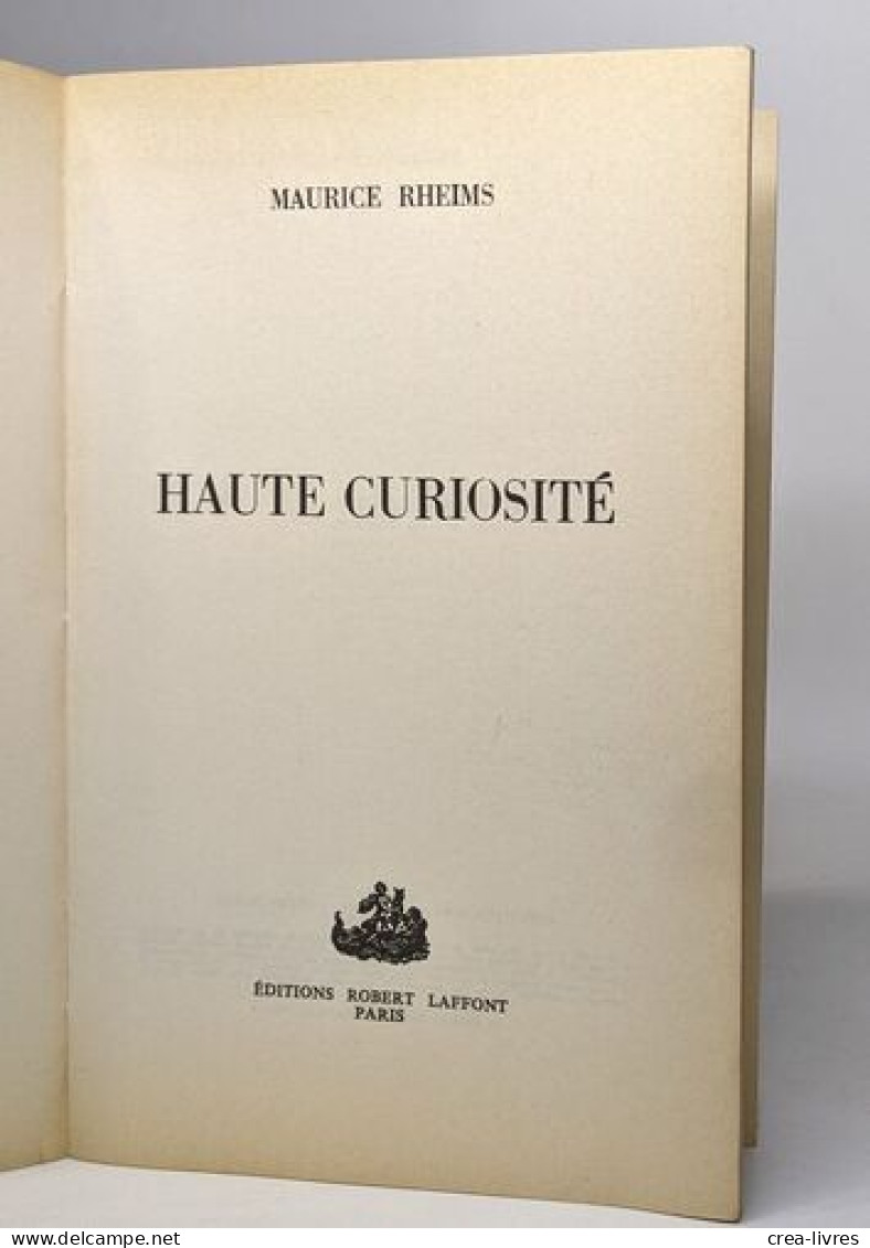 Haute Curiosité - Other & Unclassified
