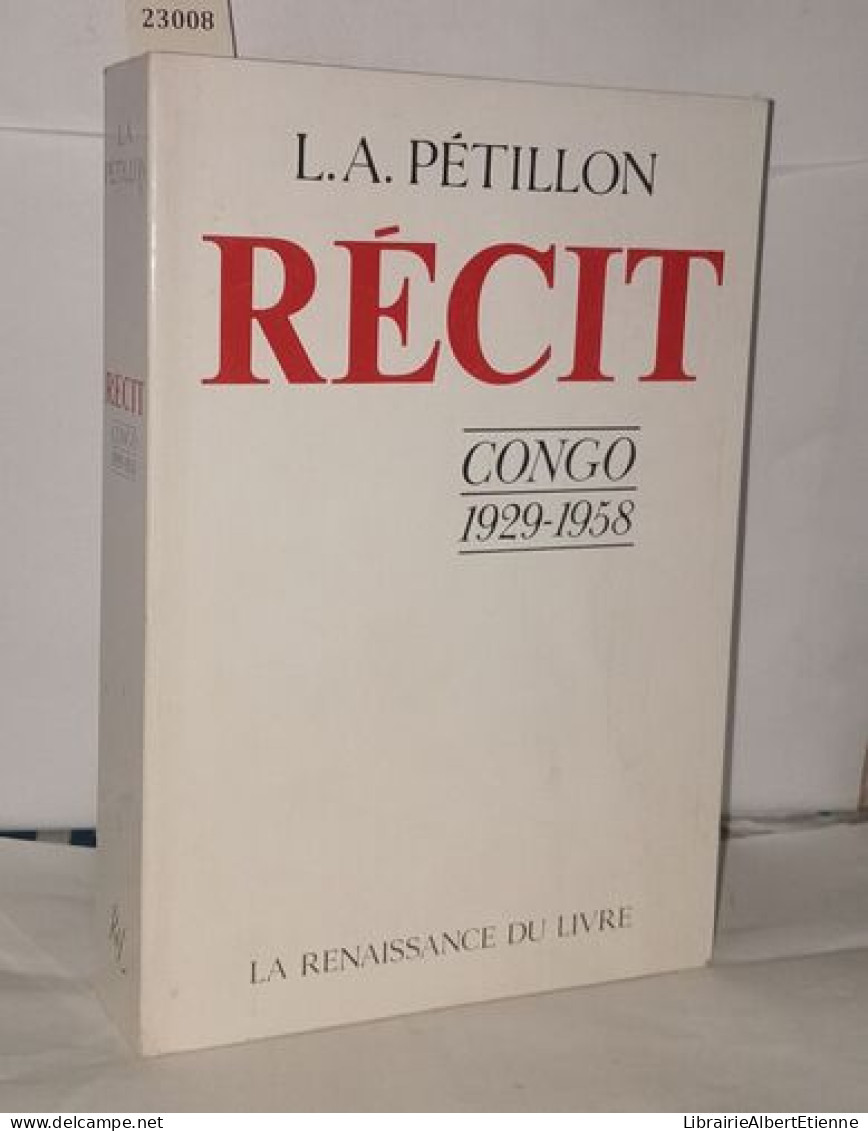 Récit Congo 1929-1958 - Unclassified