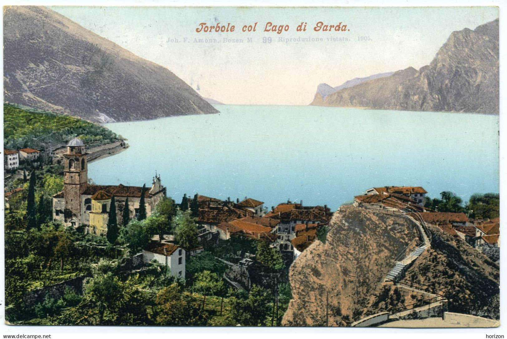 G.921   Lago Di Garda - TORBOLE - Trento - 1908 - Andere & Zonder Classificatie