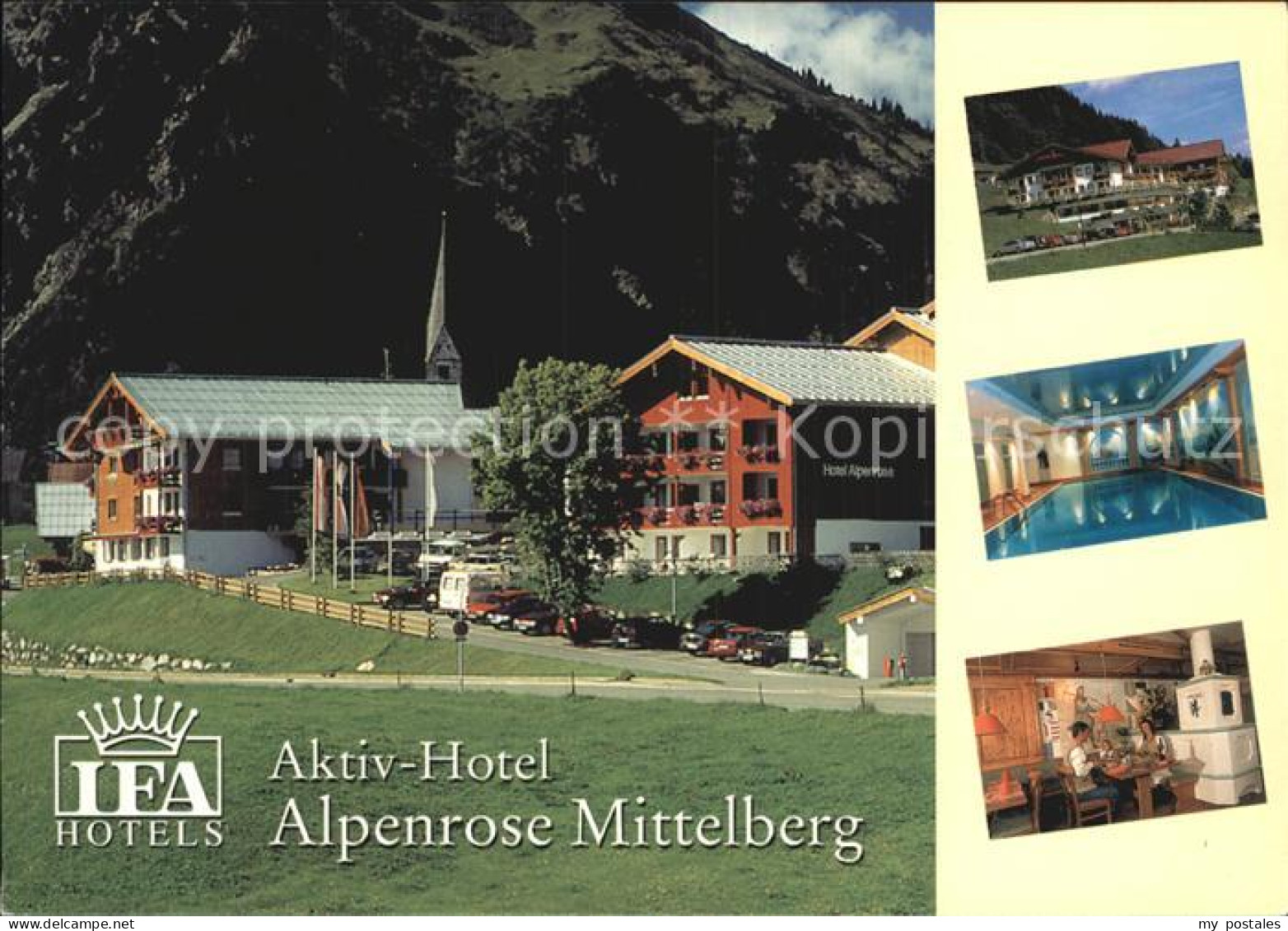 72568781 Mittelberg Kleinwalsertal Aktiv Hotel Alpenrose Mittelberg - Autres & Non Classés