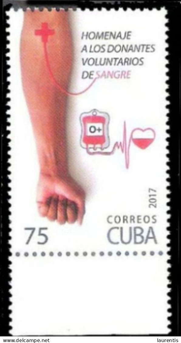 652  Medicine - Blood Donors - 2017 - MNH - Cb - 1,25 - Medicine