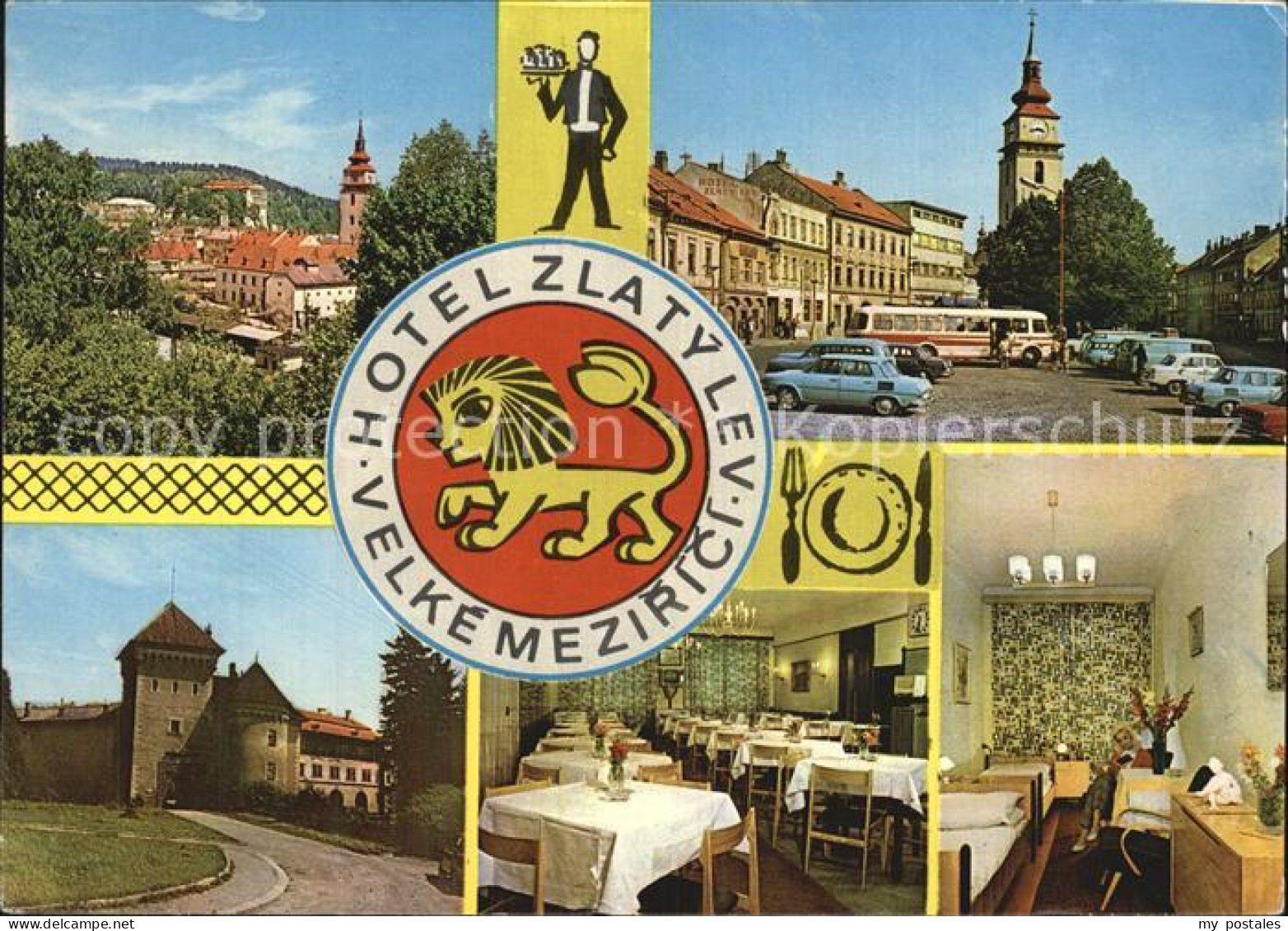 72568780 Velke Mezirici Hotel Zlaty Lev Tschechische Republik - Tchéquie