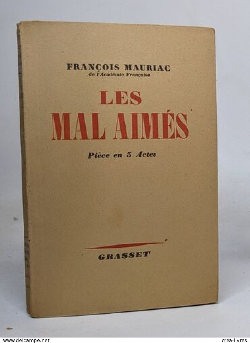 Les Aml Aimés - Pièce En 3 Actes - Französische Autoren
