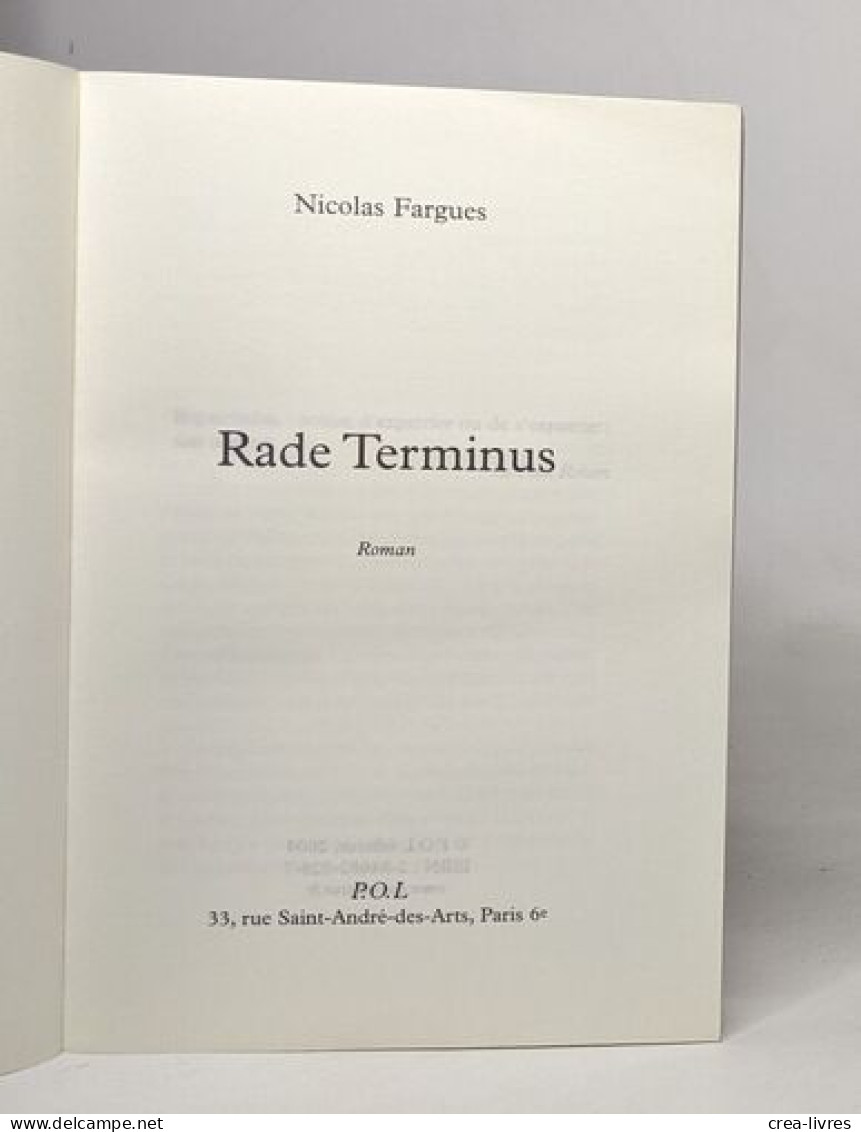 Rade Terminus - Other & Unclassified