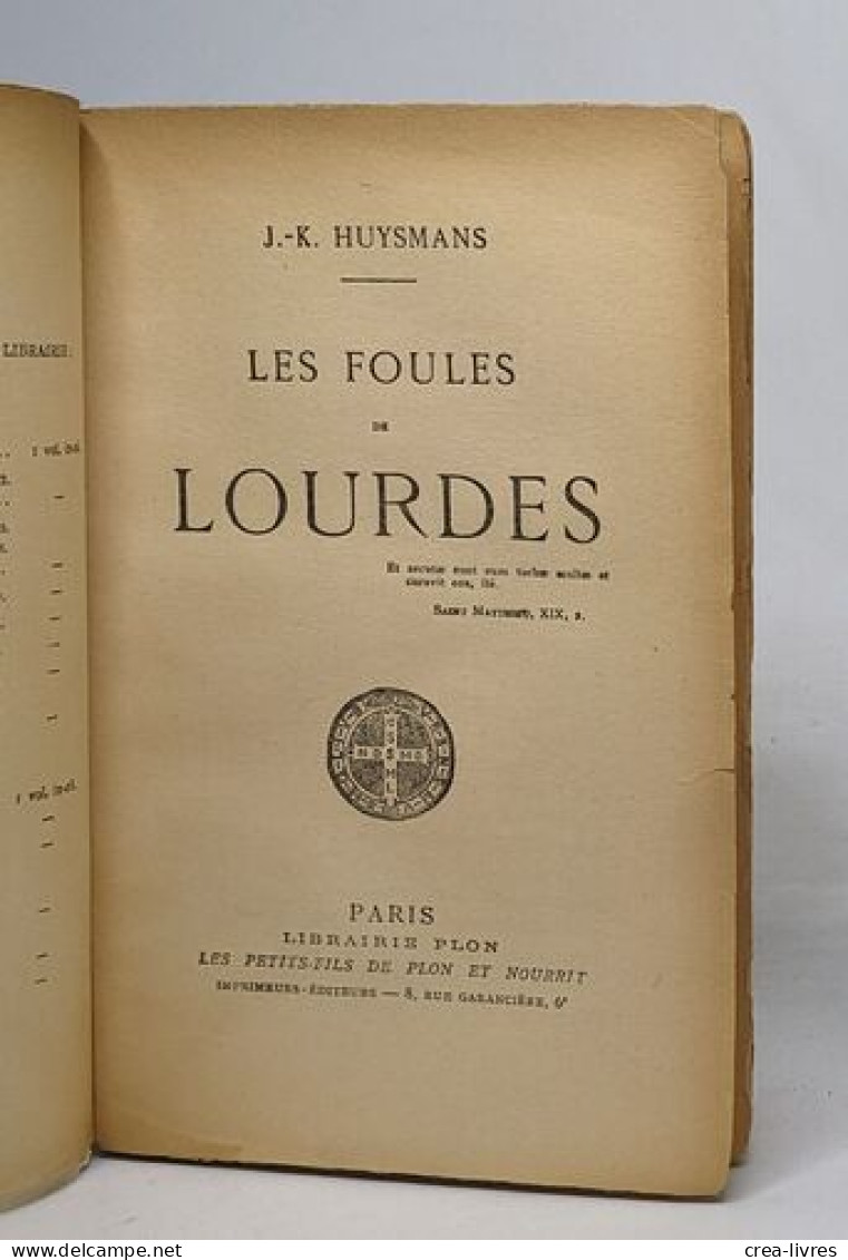 Les Foules De Lourdes - Religion