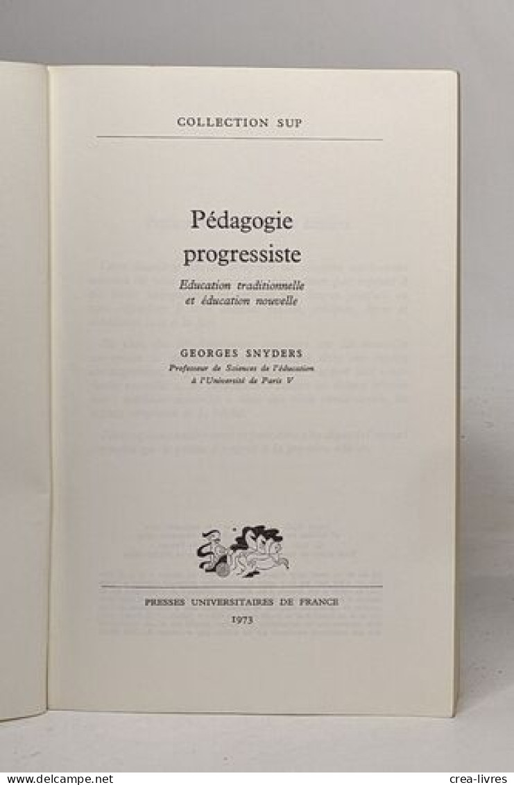 Pédagogie Progressiste - Unclassified