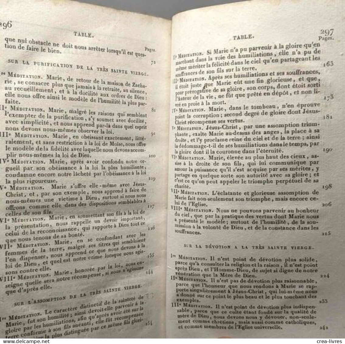 Les Grandeurs De Marie Ou Méditations Pour Chaque Octave Des Fêtes De La Ste Vierge - Tome Second - Religione