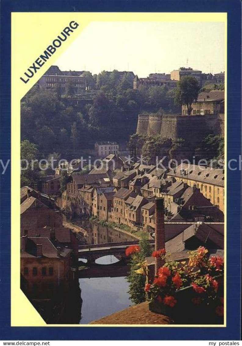 72568684 LUXEMBOURG__Luxemburg Bastion St Esprit Altstadt - Autres & Non Classés