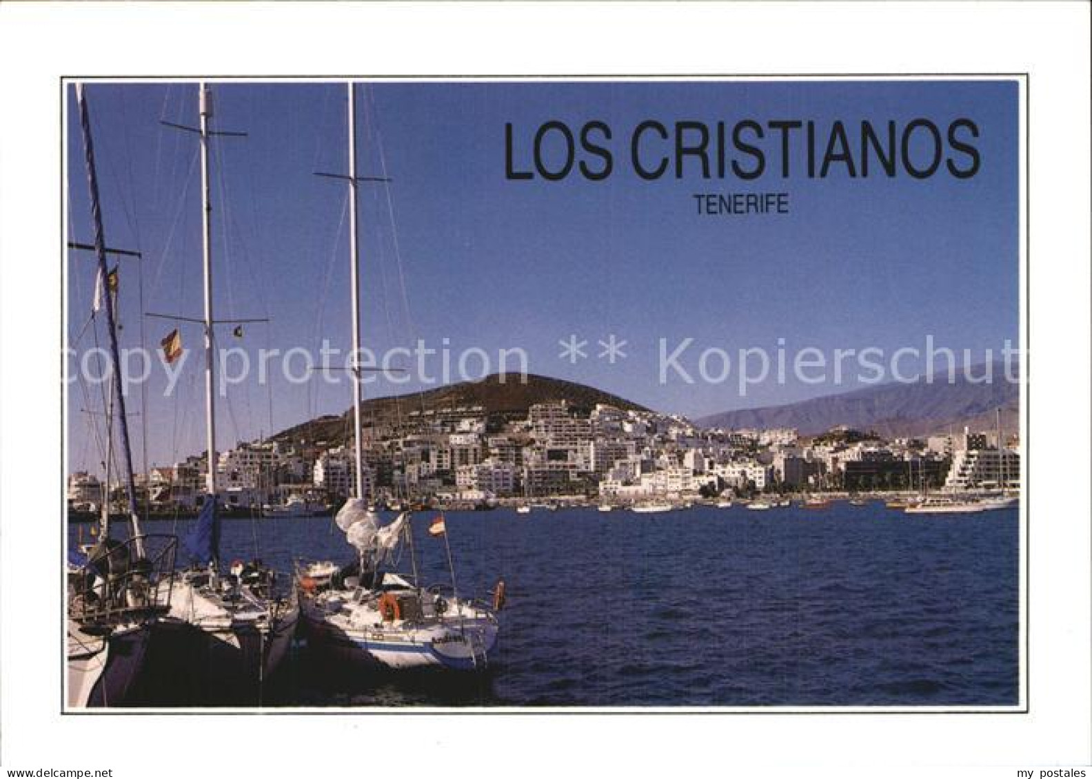 72568646 Los Cristianos Hafen Panorama Los Cristianos - Autres & Non Classés