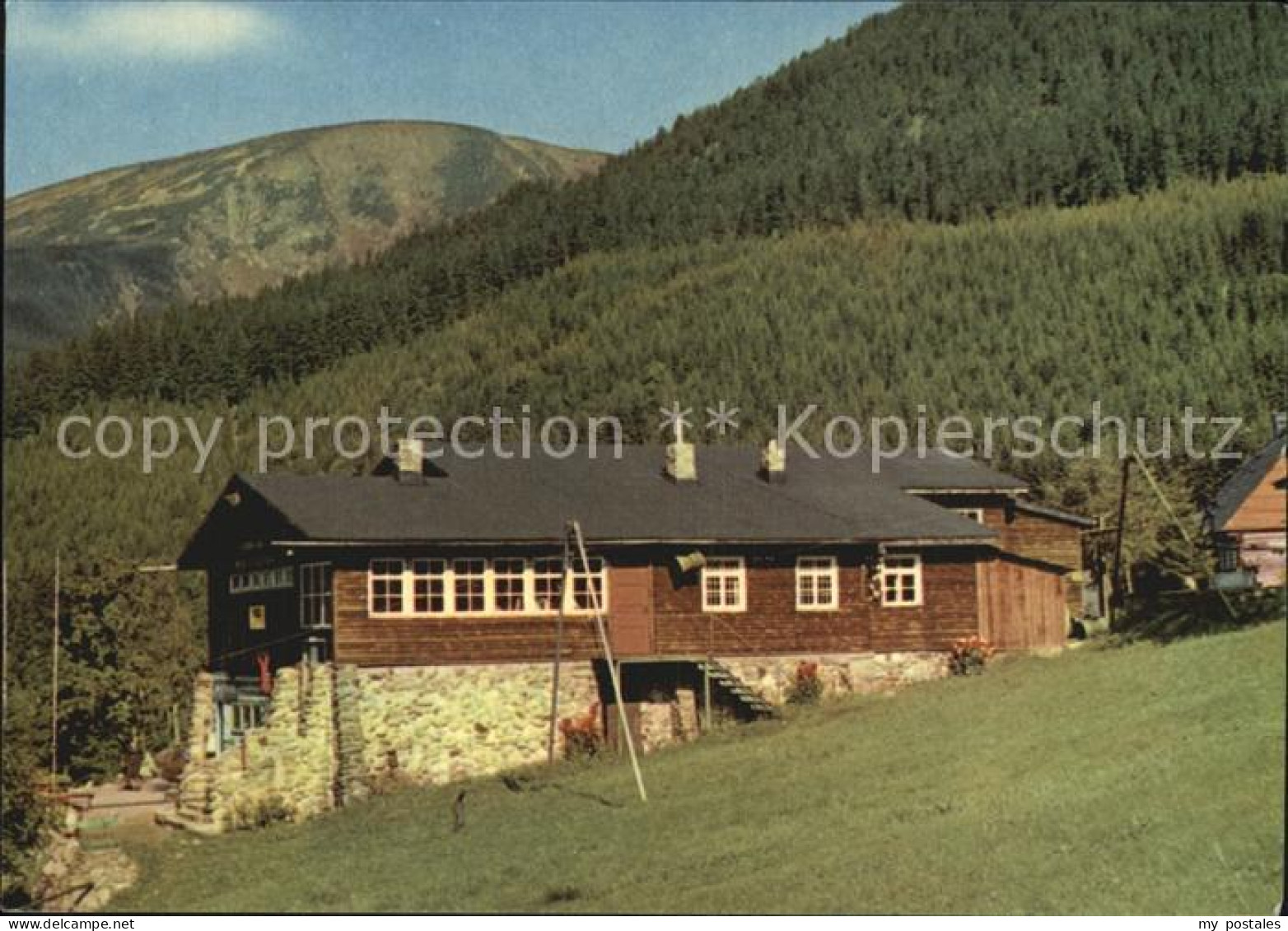 72568587 Krkonose Bergstation Seilbahn  - Pologne