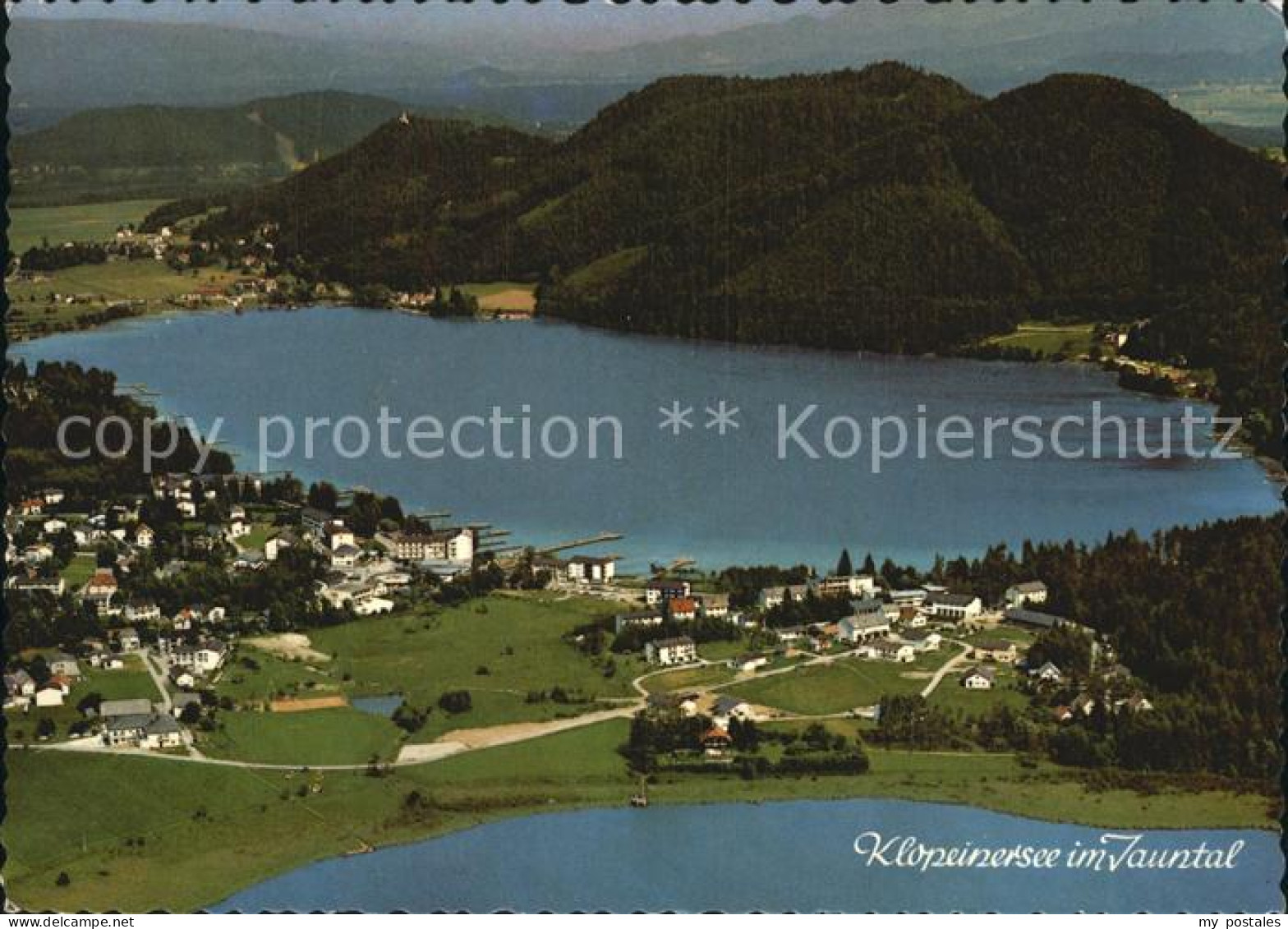 72568517 Klopeinersee Jauntal Luftaufnahme Sankt Kanzian Am Klopeiner See - Sonstige & Ohne Zuordnung