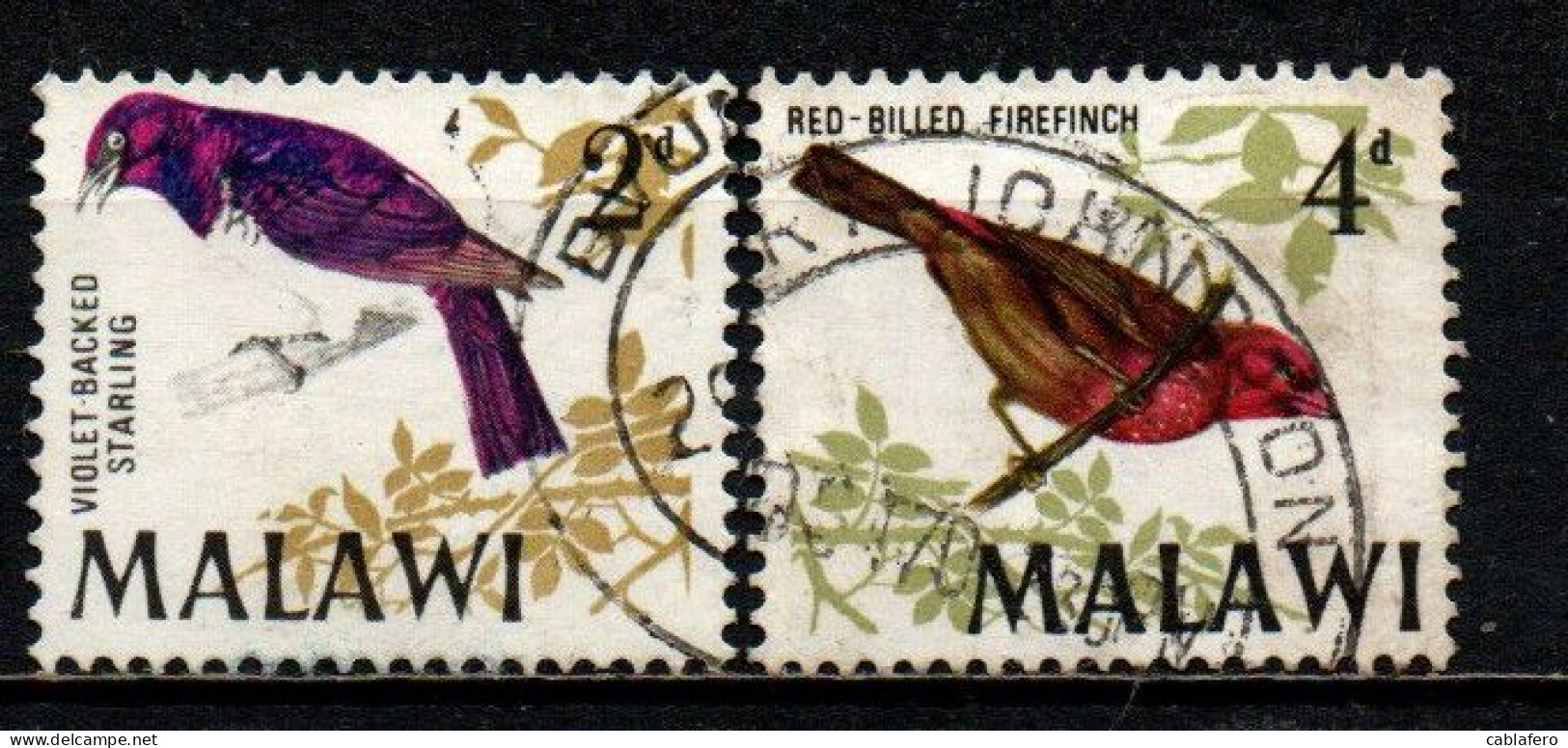 MALAWI - 1968 - UCCELLI - BIRDS - USATI - Malawi (1964-...)