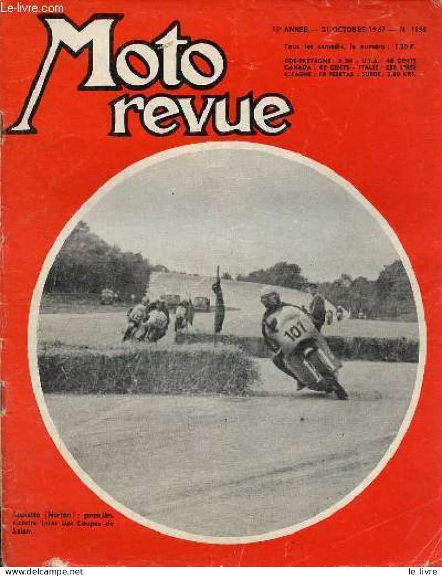 Moto Revue N°1856 21 Octobre 1967 - Trial - Coupes Du Salon, Quelques Surprises Pour Le Départ Des Championnas De France - Other Magazines