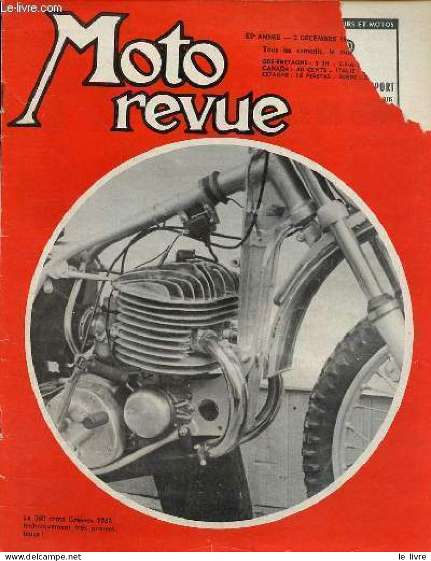 Moto Revue N°1862 2 Décembre 1967 - Le Réseau Routier Français - à La Reconquête Du Marché Français La Gamme Des Greeves - Other Magazines