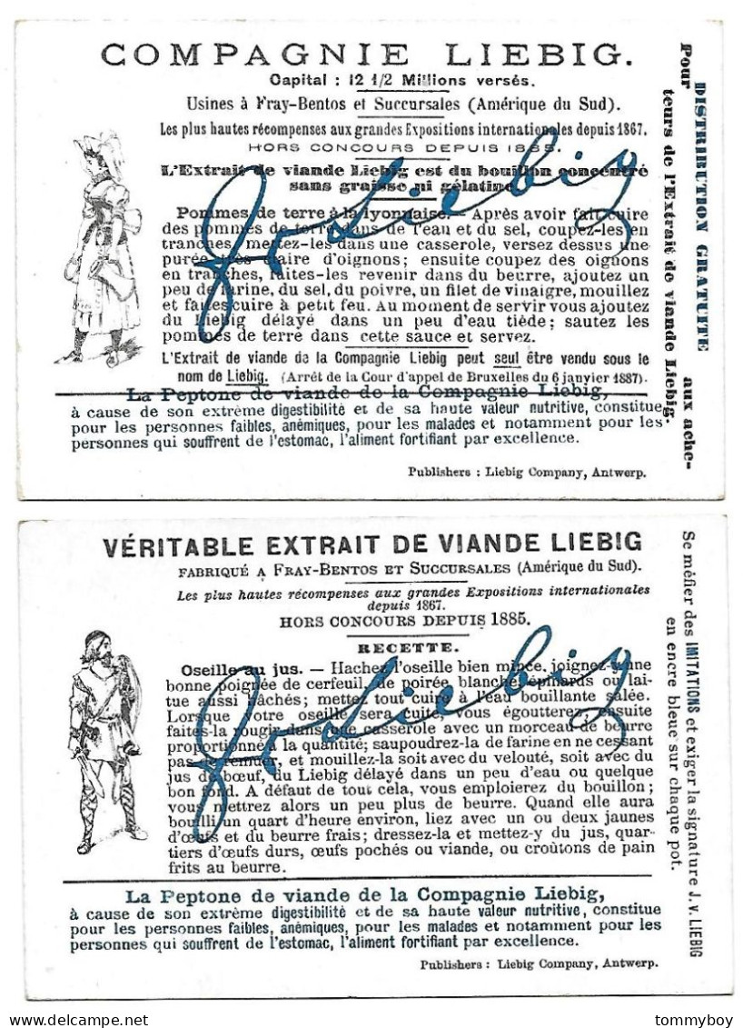 S 646, Liebig 6 Cards, Histoire De France (ref B15) - Liebig