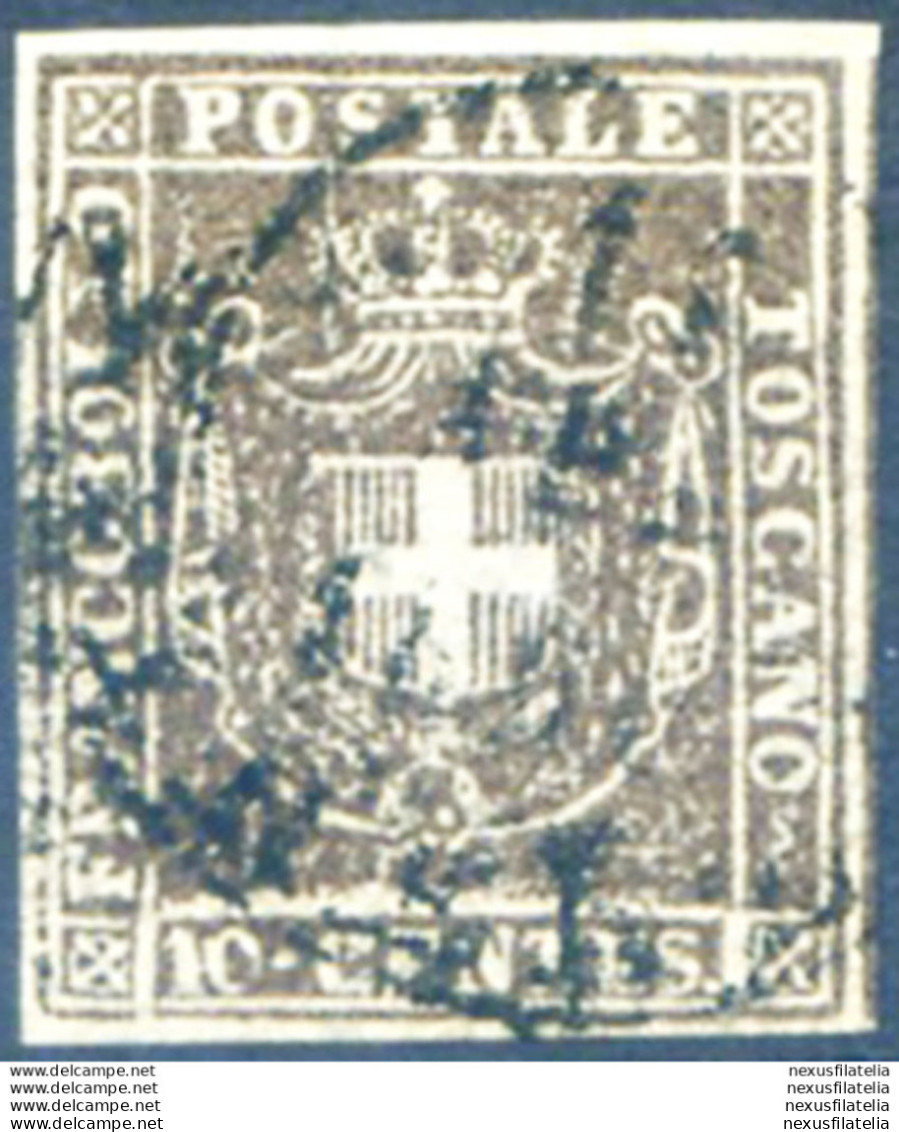 Toscana. Governo Provvisorio 10 C. 1860. Usato. - Unclassified