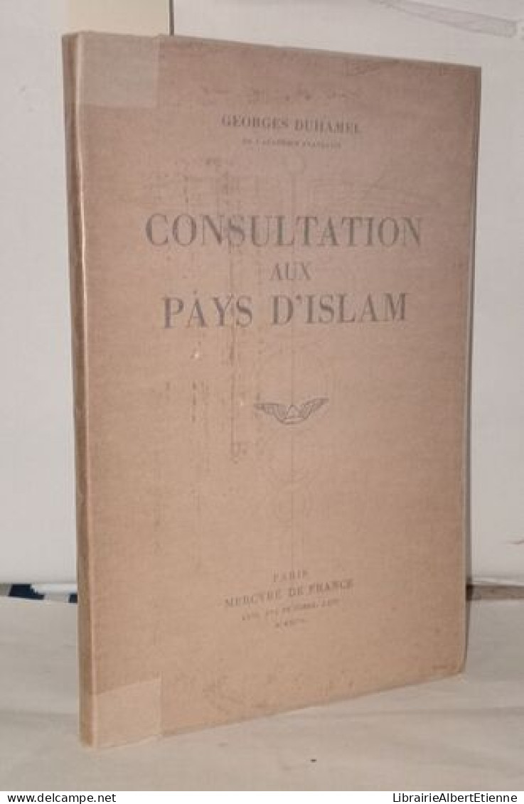 Consultation Aux Pays D'Islam - Ohne Zuordnung