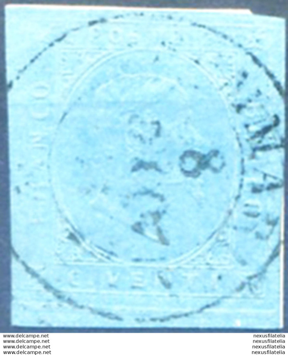 Sardegna. II Emissione. 20 C. 1853. Usato. - Unclassified