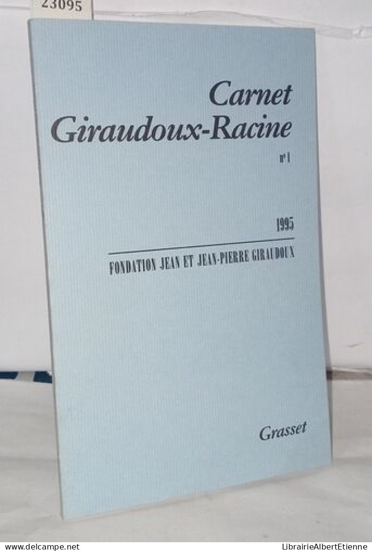 Carnet Giraudoux Racine Tome 1 - Non Classés