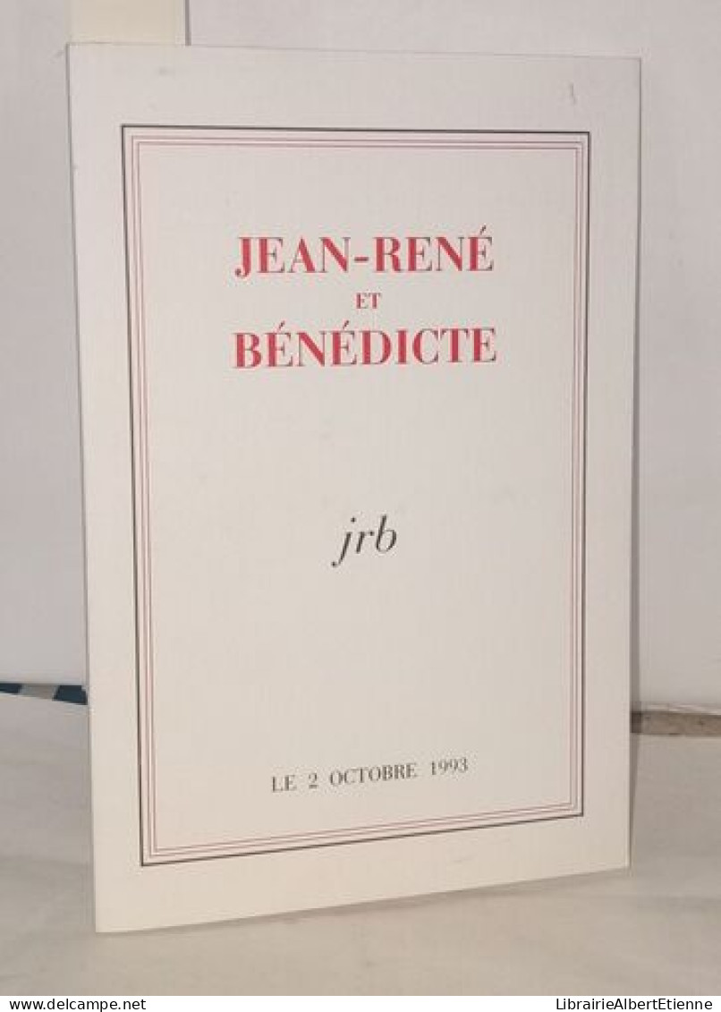 Jean-René Et Bénédicte - Unclassified