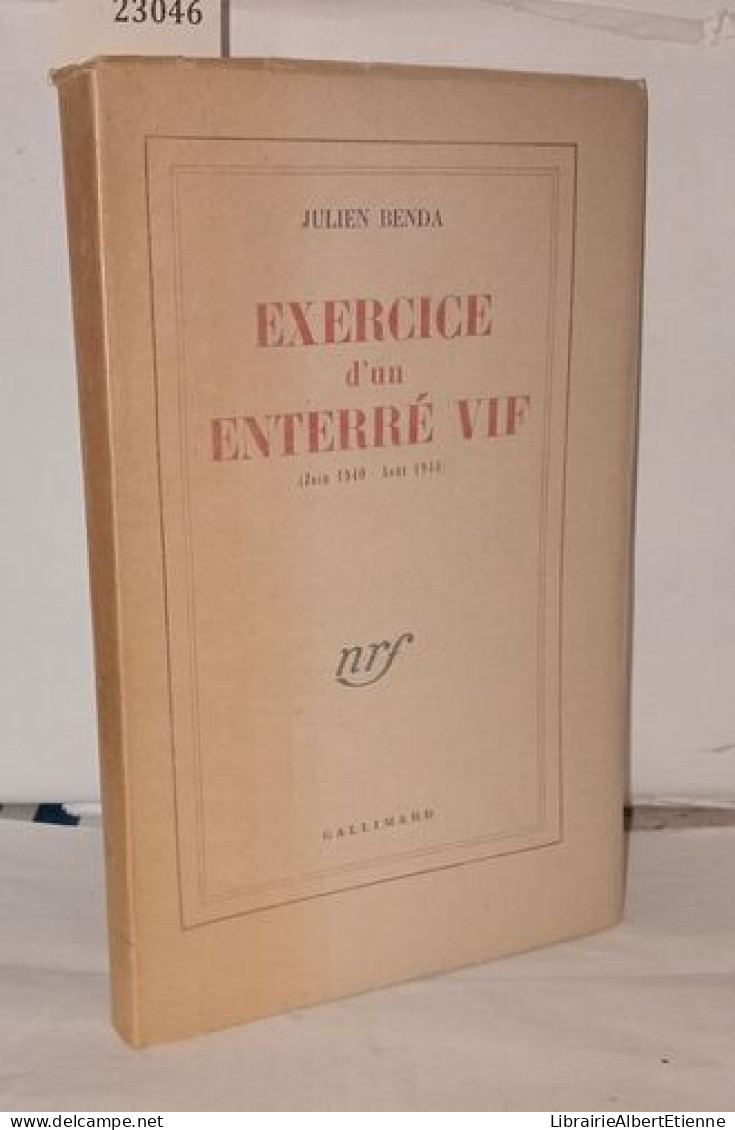 Exercice D'un Enterré Vif ( Juin 1940-Aout 1944 ) - Non Classés