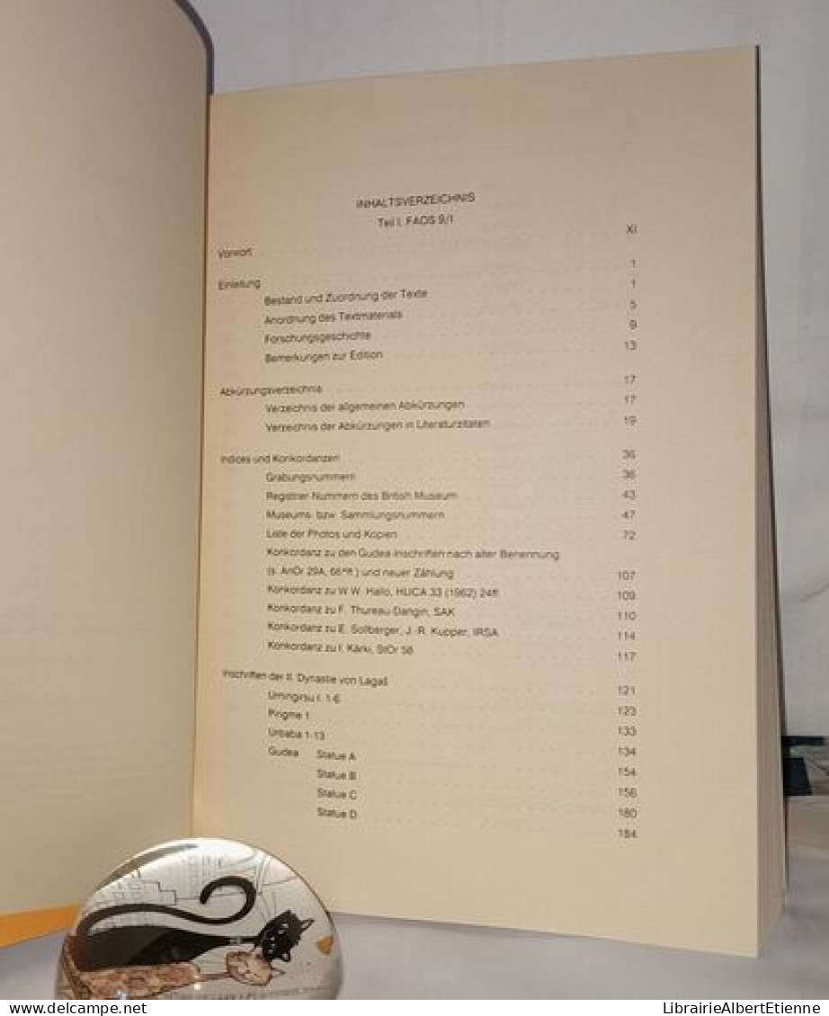 Die Neusumerischen Bau-Und Weihinschriften ( Band 1 Teil 1 Inschriften Der II. Dynastie Von Lagas. ) - Non Classés