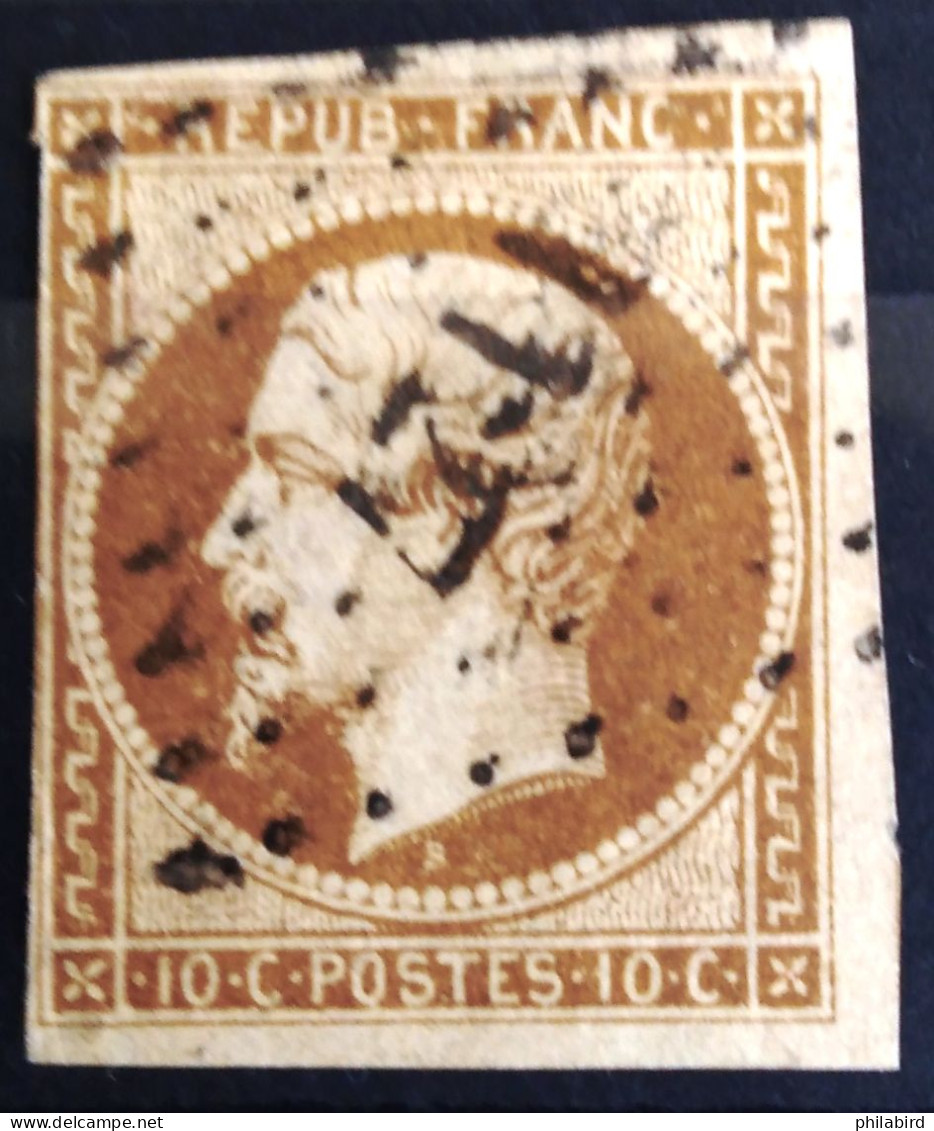 FRANCE                           N° 9                    OBLITERE                Cote : 850 € - 1852 Luigi-Napoleone