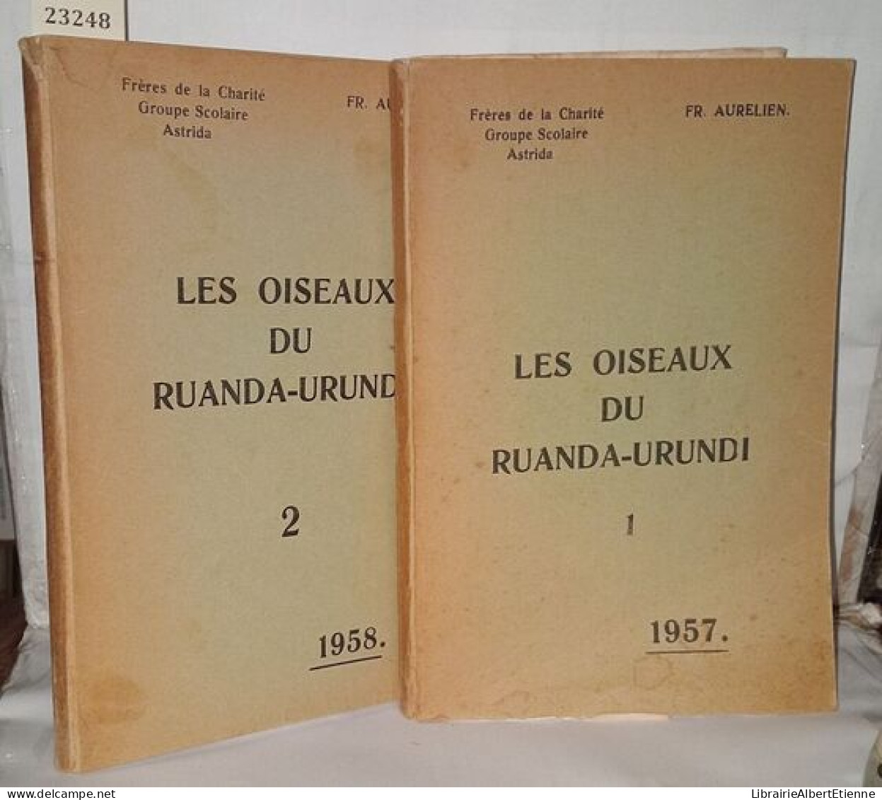 Les Oiseaux Du Ruanda-Urundi ( 2 Volumes) - Unclassified