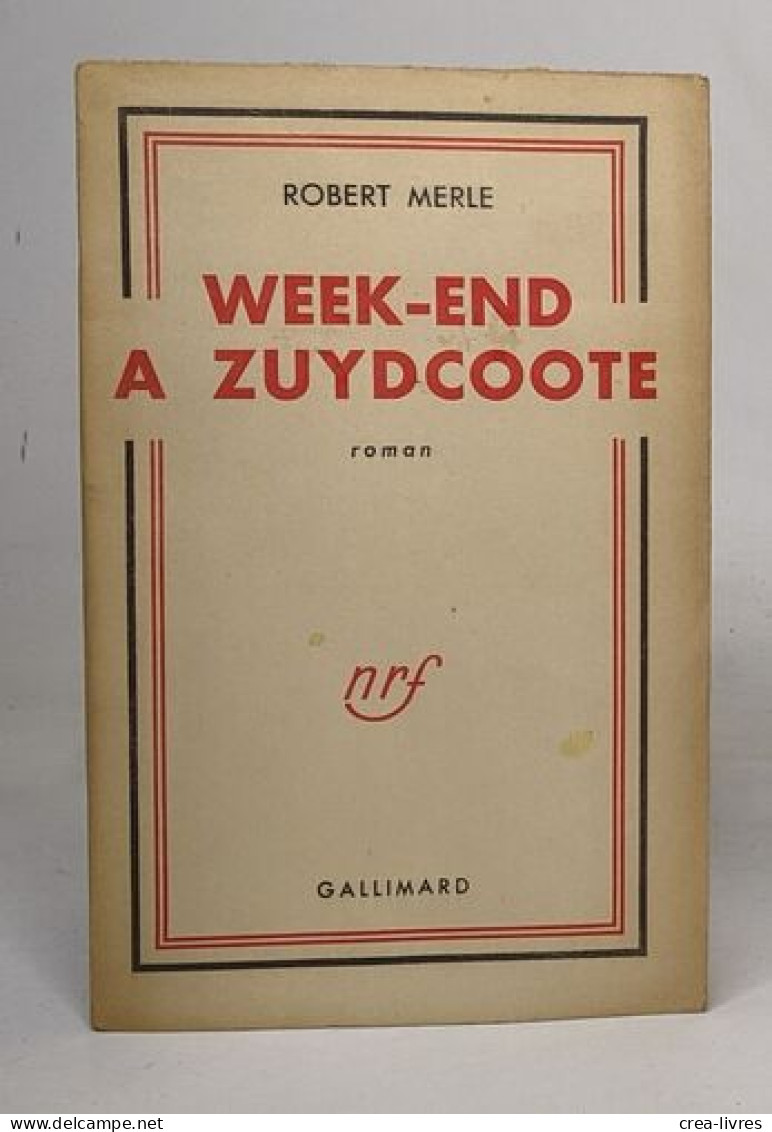 Week-end A Zuydcoote - Other & Unclassified