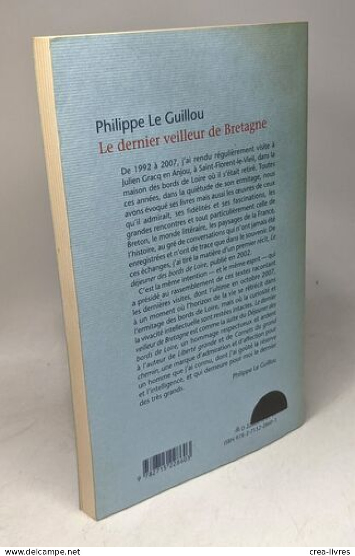 Le Dernier Veilleur De Bretagne - Sonstige & Ohne Zuordnung