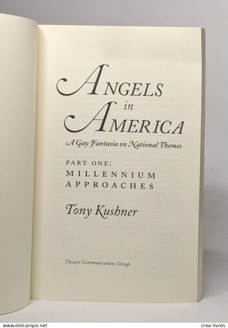 Angels In America: Millennium Approaches - Auteurs Français