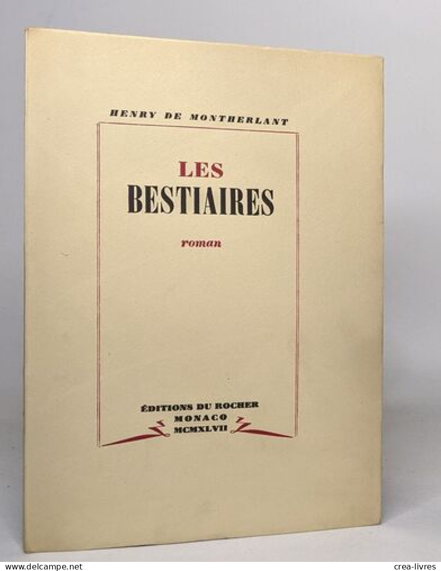 Les Bestiaires - Autres & Non Classés