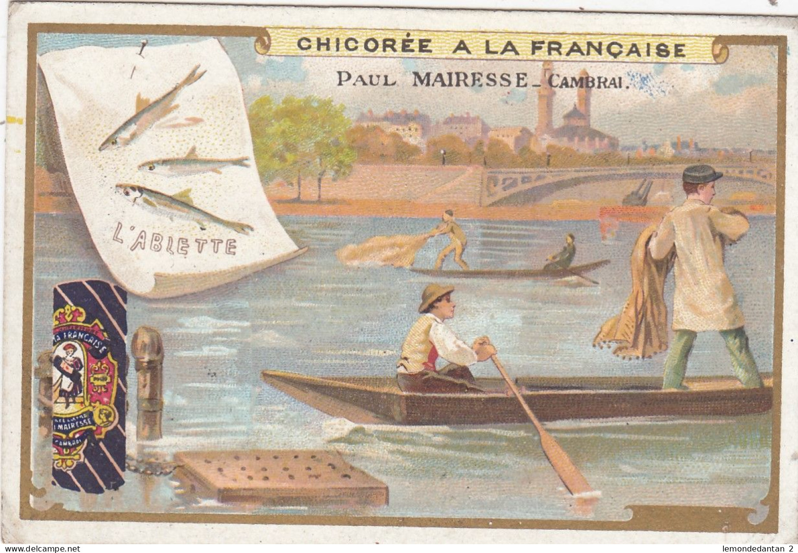 Chromo Chicoree à La Française - Paul Mairesse - Cambrai - Tea & Coffee Manufacturers