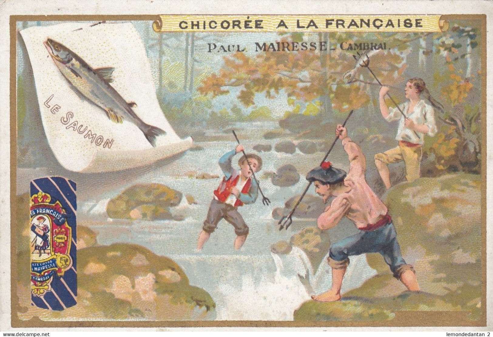 Chromo Chicoree à La Française - Paul Mairesse - Cambrai - Tea & Coffee Manufacturers