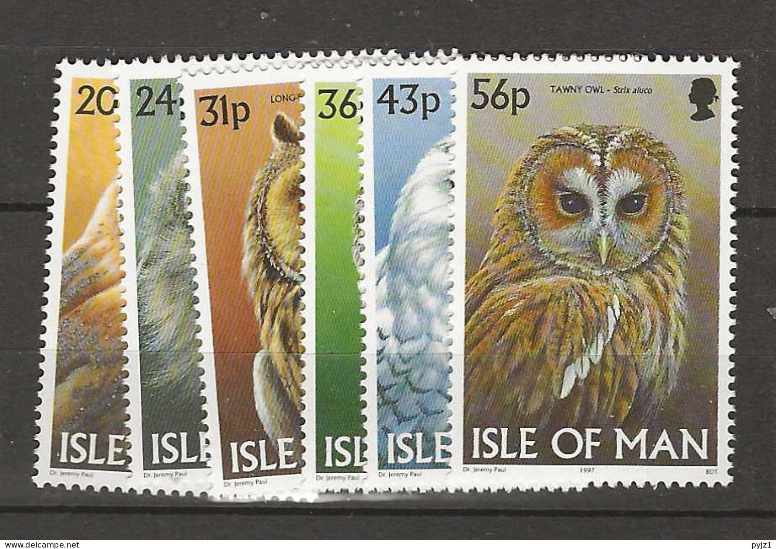 1997 MNH Isle Of Man Mi 709-14 Postfris** - Man (Ile De)