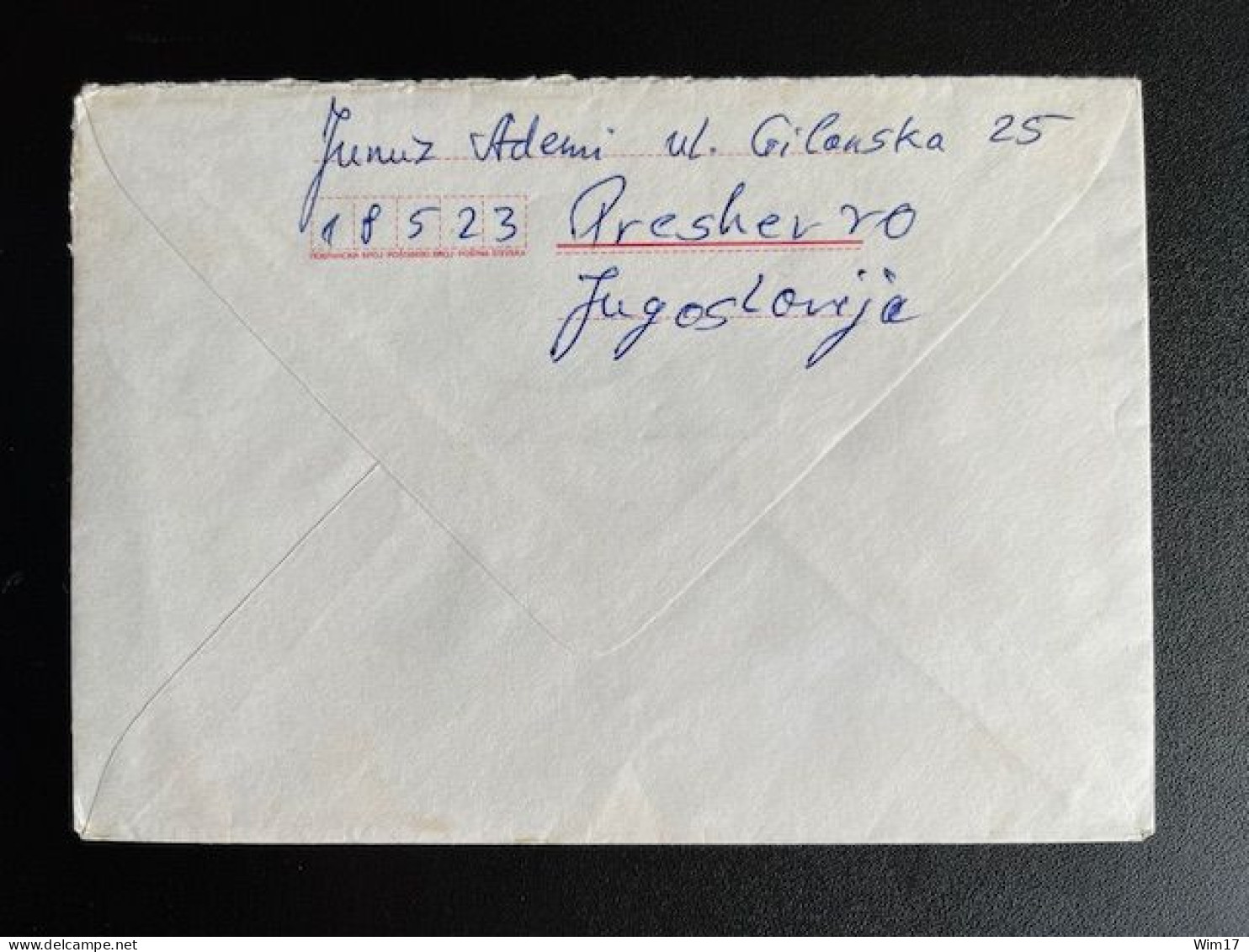 JUGOSLAVIJA YUGOSLAVIA 1979 REGISTERED LETTER PRESEVO TO WUPPERTAL 23-08-1979 - Covers & Documents