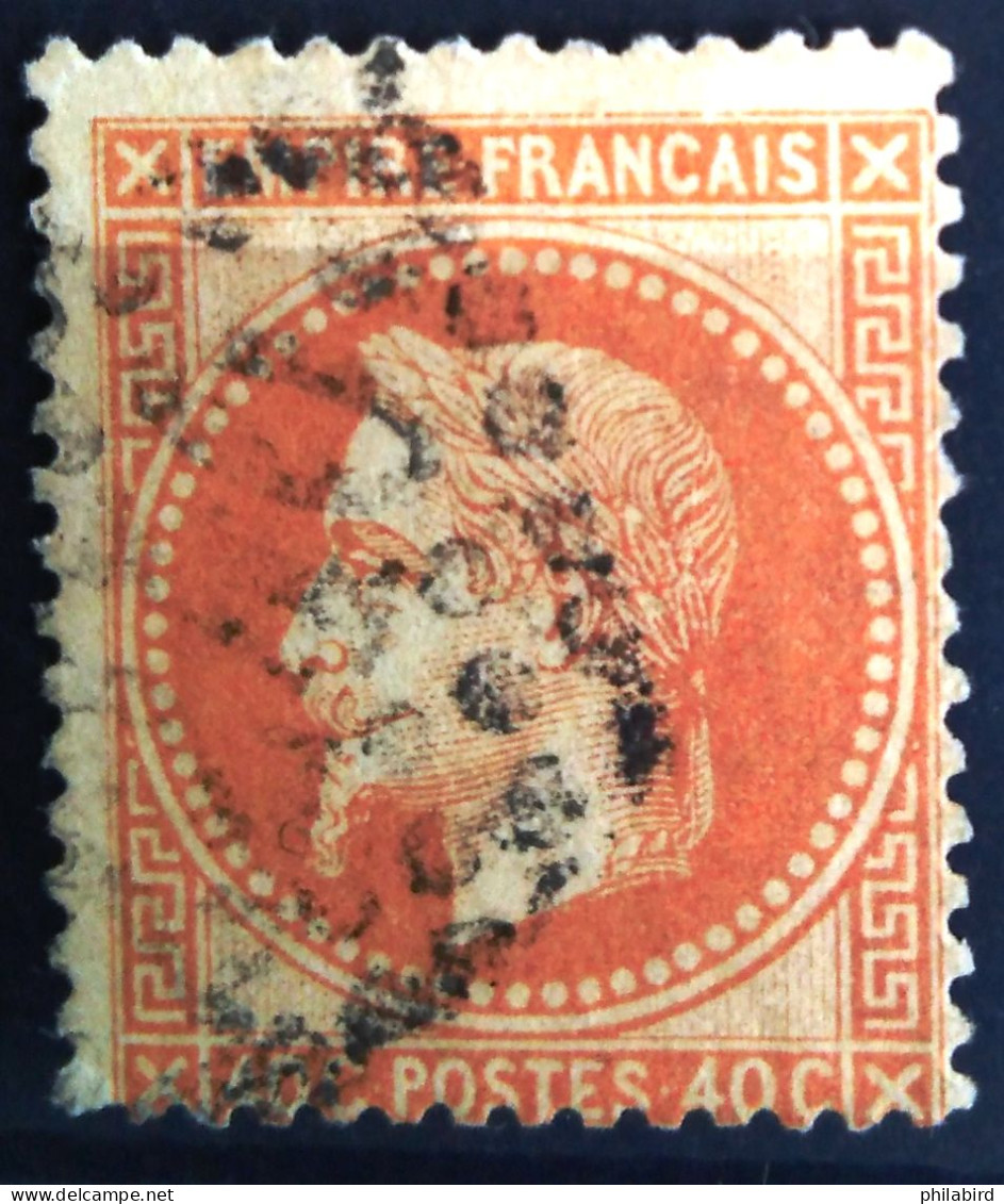 FRANCE                           N° 31                  OBLITERE                Cote : 25 € - 1863-1870 Napoleon III With Laurels