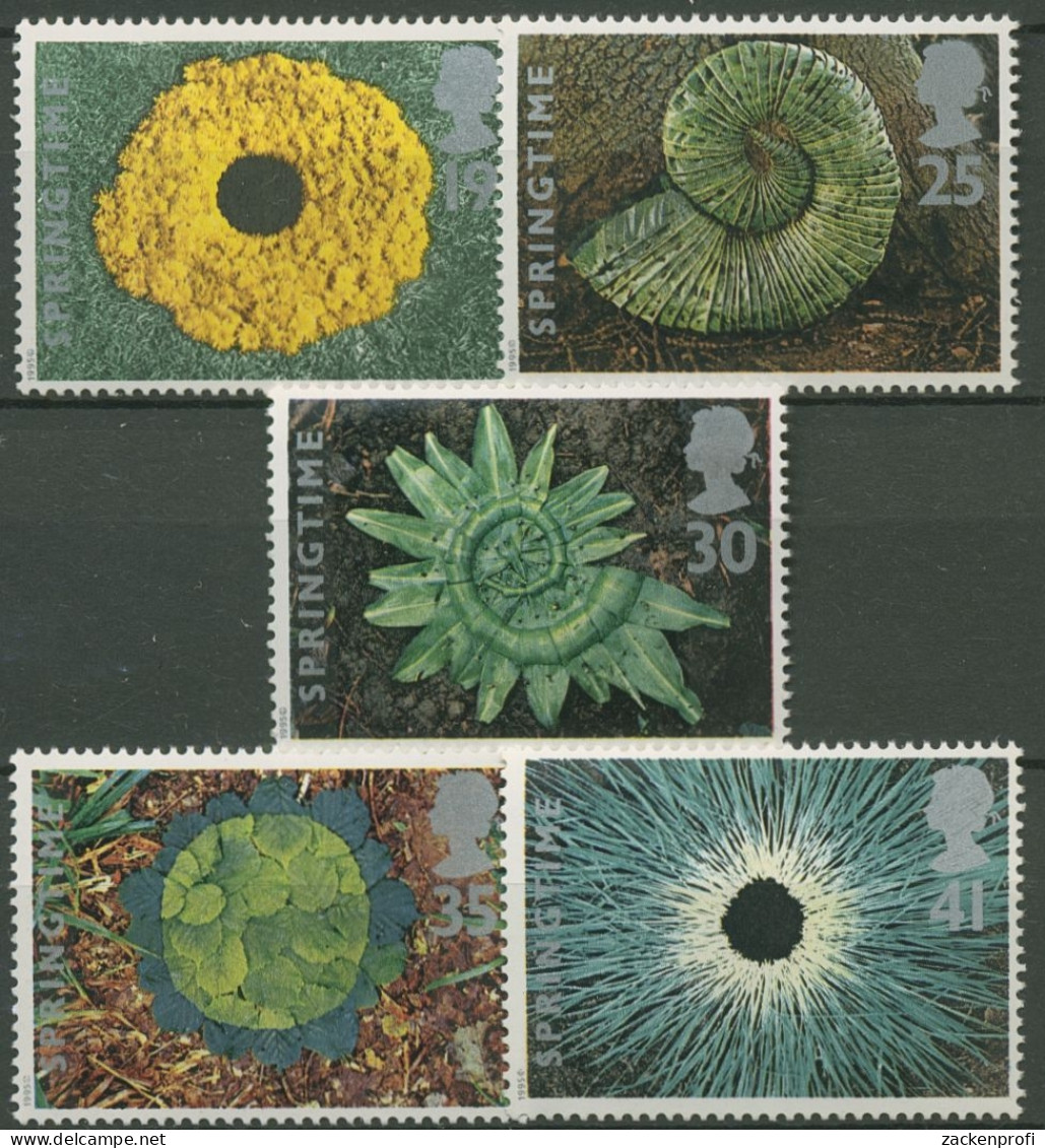 Großbritannien 1995 Jahreszeiten:Frühling, Blüten 1549/53 Postfrisch - Unused Stamps