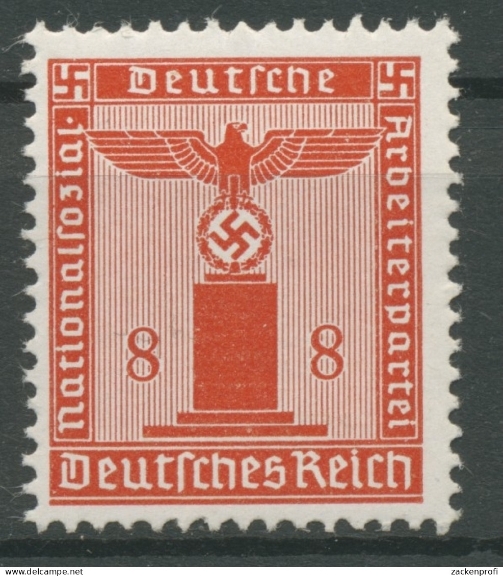 Deutsches Reich Dienstmarke 1942 Mit Waag. Gummiriffelung D 160 Y Postfrisch - Service