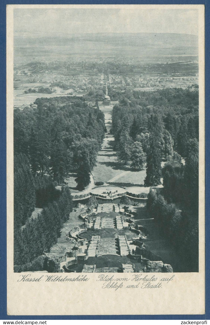 Kassel Wilhelmshöhe Blick Vom Herkules Auf Die Stadt, Ungebraucht (AK3481) - Kassel