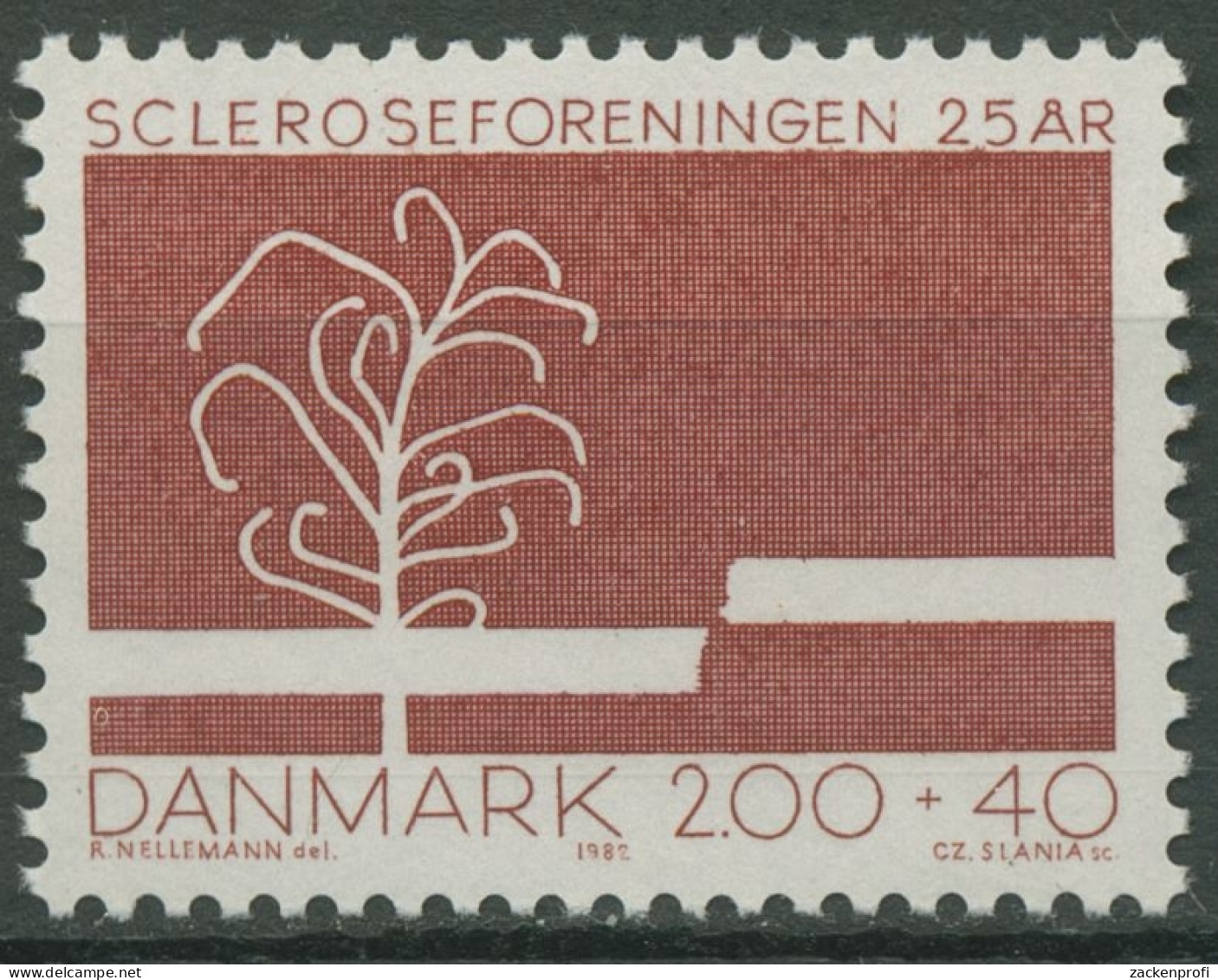 Dänemark 1982 Gesundheit Slekrose-Verein 751 Postfrisch - Neufs