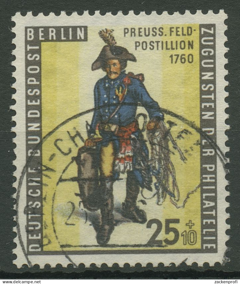 Berlin 1955 Tag Der Briefmarke, Postillion 131 Mit TOP-BERLIN-Stempel - Gebraucht