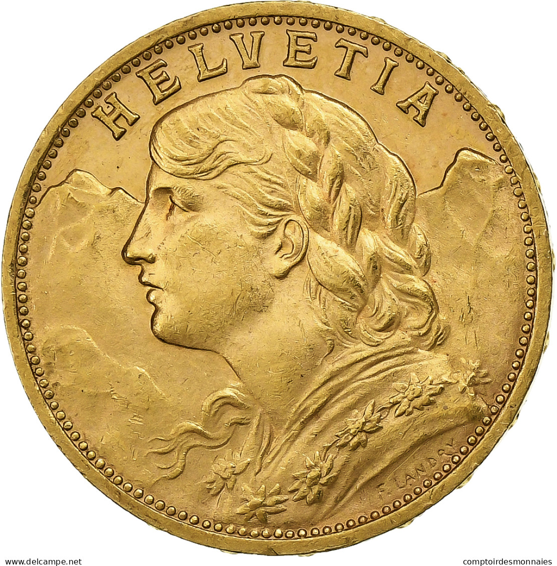 Suisse, 20 Francs, 1935, Bern, Or, SUP, KM:35.1 - Autres & Non Classés