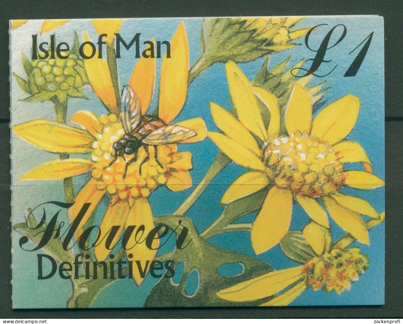 Isle Of Man 1998 Pflanzen Blumen Markenheftchen MH 41 Postfrisch (C61029) - Isola Di Man